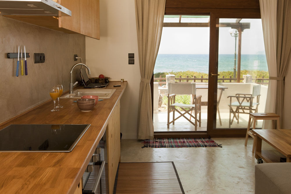 Horizonte Seafront Suites Kíssamos Eksteriør billede